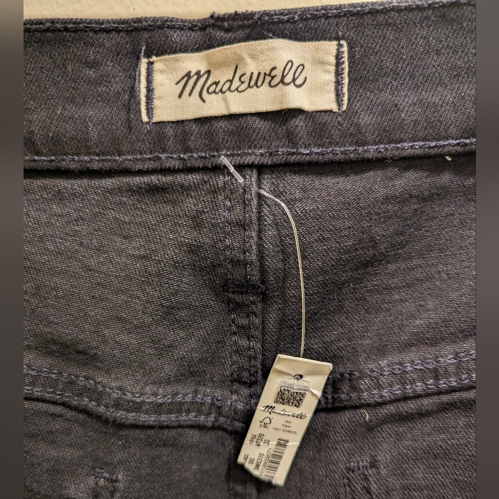 Madewell The Perfect Vintage Flare Jean Black Sherborn Wash High Rise- 33/16 - Picture 9 of 15
